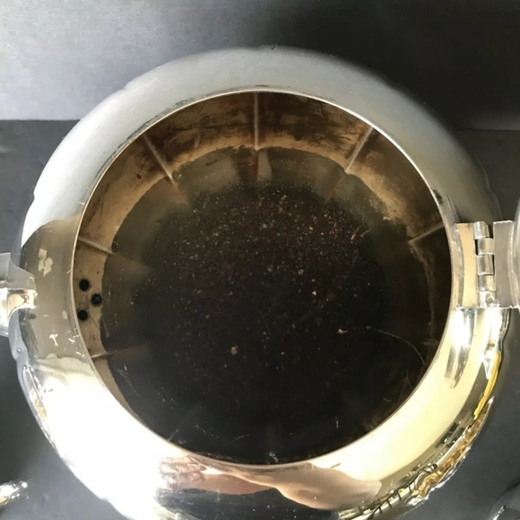 Victorian Plate Silver Plated Melon Tea Set - Picture 4 of 12